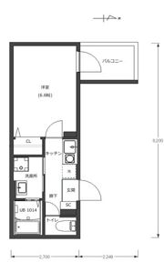 D－STYLE千住大橋の間取り画像