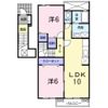 プラシードⅡの間取り画像