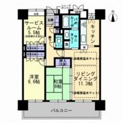 アルファステイツ岡山駅前の間取り画像
