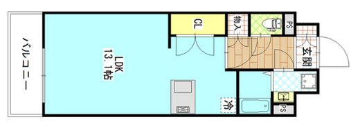 アルティザ東島田の間取り画像