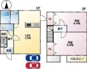 平井町賃貸住宅の間取り画像