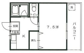 コーポヒロミの間取り画像