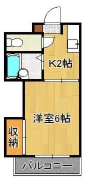オアシス三ヶ森の間取り画像