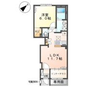 （仮）江田町新築アパートの間取り画像