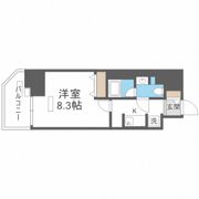 パークアクシス四ツ橋の間取り画像