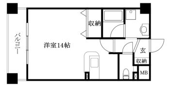 松山ウエスティンの間取り画像