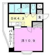 ベルメゾン スエヒロの間取り画像