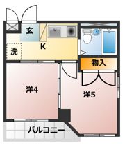 FONT45の間取り画像