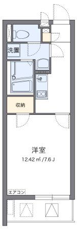 クレイノ芝富士ハイツの間取り画像