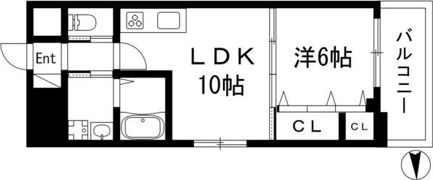 D&Designレジデンス鶴舞の間取り画像