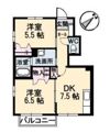 Fore Castle Ⅱ棟の間取り画像