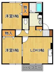アネックス安部山の間取り画像