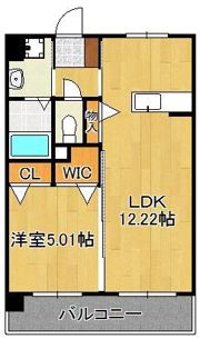 アースコートY’sシティ東神原の間取り画像