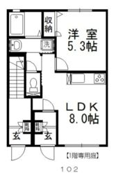 キャンベルAの間取り画像