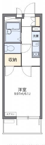 レオパレスラトナの間取り画像