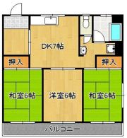 クルム菜園場の間取り画像