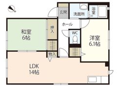 シャルマン高須 A棟の間取り画像