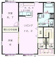 フィオーレ2の間取り画像