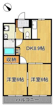 プライムガーデンの間取り画像