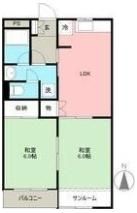 ソシアル87の間取り画像