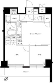 ルーブル目黒不動前の間取り画像