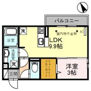 un fleuve(ｱﾝ ﾌﾙｰｳﾞ)の間取り画像