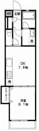 コンフォート目白の間取り画像