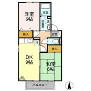 アルブルコリーヌⅠの間取り画像