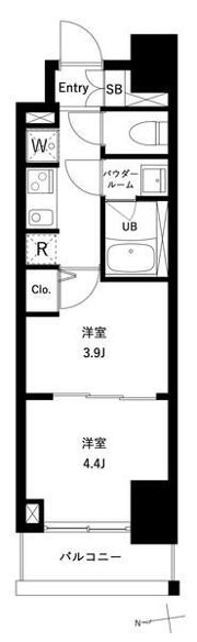 アーバンパーク綾瀬WESTの間取り画像