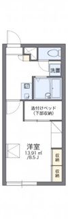 レオパレスルミエールの間取り画像
