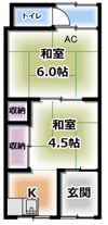 富田文化の間取り画像