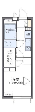 レオパレスアイリスの間取り画像