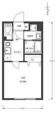 D－STYLE千住大橋の間取り画像
