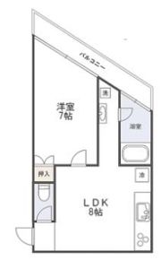 ファインコートⅡ石津元町の間取り画像