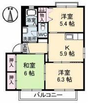 ドリームハイツKEN 2棟の間取り画像