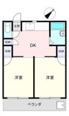 クイーンヤード長束の間取り画像