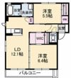 ドミシル東高須 A棟の間取り画像