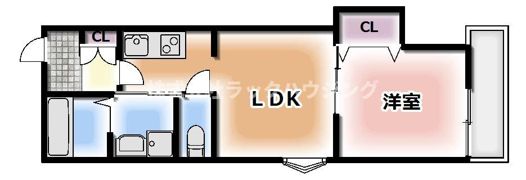 セレニティ池田A棟の間取り画像