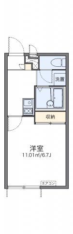 レオパレスローズの間取り画像