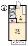 フレグランスセトミB棟の間取り画像