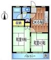 ハイツ北原2号館の間取り画像