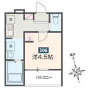 MELDIA南浦和Ⅲの間取り画像
