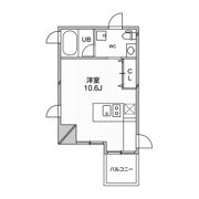 ルクレ堺筋本町レジデンスの間取り画像