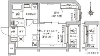 アイル グランデ赤羽の間取り画像