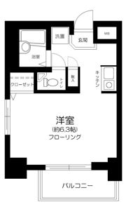 クレアシオン渋谷の間取り画像