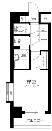 スカイコート浜松町の間取り画像