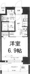 エイペックス北梅田の間取り画像