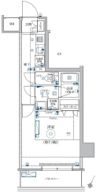 LEXE AZEST横濱関内の間取り画像