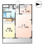 Blue－Ray Seilanの間取り画像