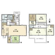 岩作三ヶ峯戸建の間取り画像